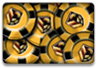 Cake Poker Gold Chips